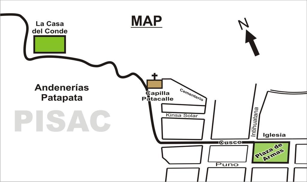 La Casa Del Conde Bed & Breakfast Pisac Exterior photo